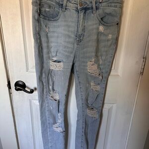 Judy Blue High Waist Women's Distressed Jeans